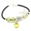 Matera collection Misani bracelet with Moonstone and Lemon Quartz