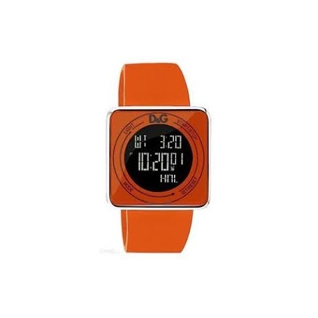 Orologio D&G silicone arancio digitale - DW0738