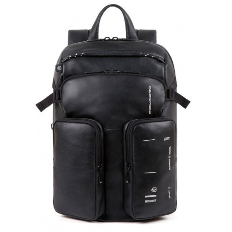 Laptop backpack Piquadro Kyoto black - CA4922S106 / N