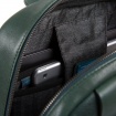 Backpack for PC Piquadro Kobe dark brown - CA4943S105 / TM
