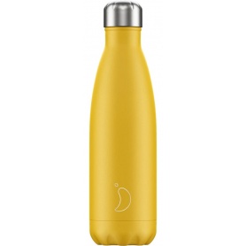 500 ml Chilly's Flasche gelb matt - 5056243500130