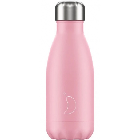 260ml Chilly's Bottle Pink Pastel - 5056243500413