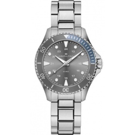 Khaki Navy Scuba Quartz Grey Uhren - H82211181