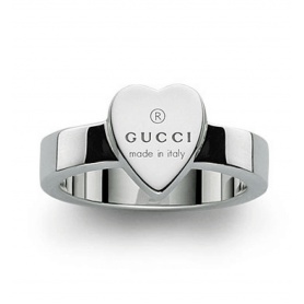 Anello Gucci con cuore in argento - YBC223867001014