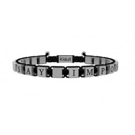 Bracciale Kidult Philosophy never say impossible 731789