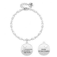 Kidult Philosophy bracelet the essential is invisible to the eyes 731843