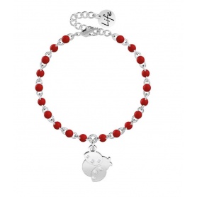 Kidult Animal Planet ladybug bracelet, luck 731824