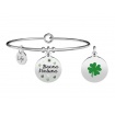 Kidult Nature bracelet four leaf clover - good luck 731875