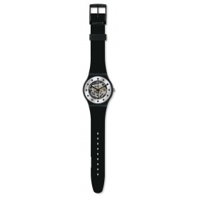 Orologio Swatch New Gent Lacquered silver glam SUOZ147