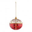 Christmas tree decoration ball Alessi Re ladybird - MJ168