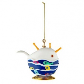 Christmas tree decoration ball Alessi Bianca the good whale