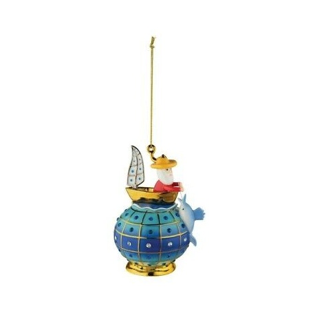 Alessi Christmas tree decoration ball The old man and the sea