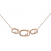 Annamaria Cammilli Serie Uno necklace in rose gold - GCO2809P