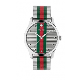 Gucci G-Timeless Herren grün rot Uhr YA126284