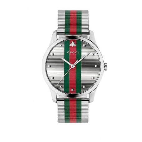 Gucci G-Timeless men's green red watch YA126284