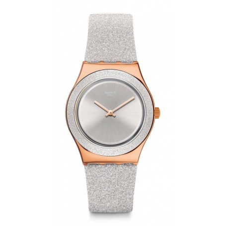 Swatch watches I Medium Standard gray sparkle - YLG145