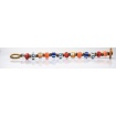Moi Ipanema bracelet with unisex multicolor glass beads