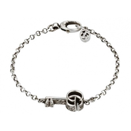 Gucci unisex bracelet with key and GG logo - YBA632207001018