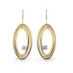 Annamaria Cammilli Serie Uno earrings in yellow gold GOR2776U
