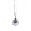 Annamaria Cammilli Premier Color Necklace with Diamonds and Sapphire