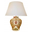 Etro lamp Afsanè collection porcelain ivory color mixed, medium