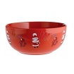 Alessi Get Nuts bowl for dried fruit in red porcelain AMGI56R