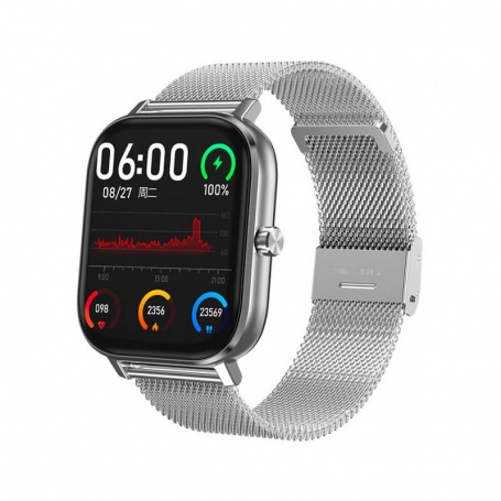 Tecnochic Smartwatch in silver steel -TCDT35plus03105