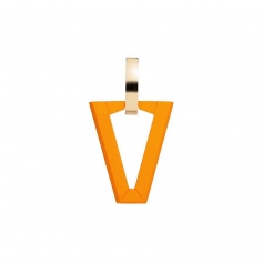 Valentina Ferragni Mono earring Uali Orange -DVF-OR-BA5