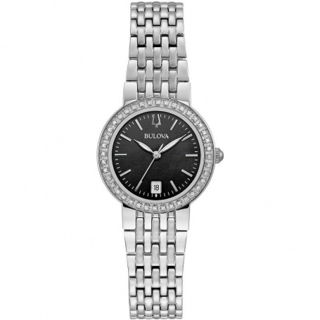 Bulova Classic Lady diamond watch Steel -96R241