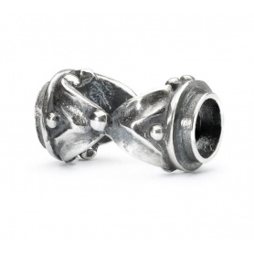 Trollbeads Hourglass beads in silver TAGBE-00245