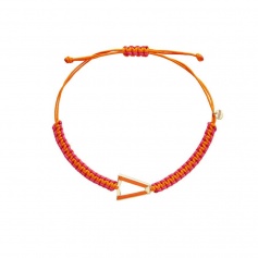 Valentina Ferragni Kate Orange Anklet Bracelet DVF-CAV-04