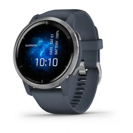 Garmin Venu2 Granite Blue Smartwatch - Schwarz 0100243010