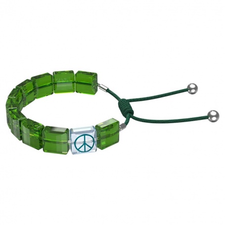 Swarovski Letra Bracelet Green Peace-5615003