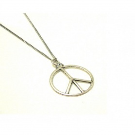 Spadarella collana in argento con ciondolo della pace - CD570