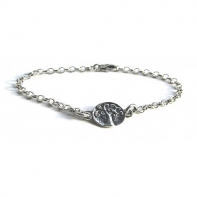 Spadarella Silver bracelet with tree of life BR506