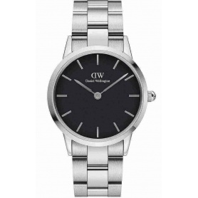 Daniel Wellington silver Iconic Link black Watches - DW00100208