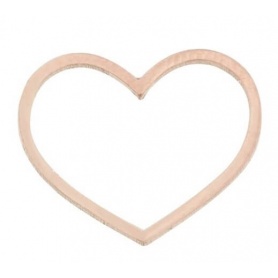 Single lobe earring Maman et Sophie pink heart shape