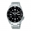 Seiko5 Sports Automatic Men's Watch Steel and Black SRPE55K1