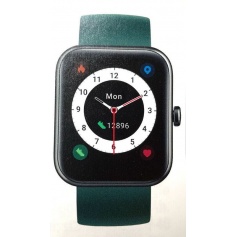 Smarty2.0 silber / grün SW029C Smartwatch