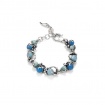 Giovanni Raspini Ocean bracelet with blue stones 9757