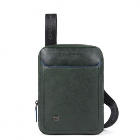 Piquadro B2S Mini-Ipad-Tasche aus grünem Leder - CA3084B2S / VE