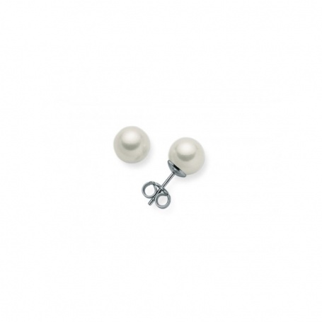 Miluna Queen Twin Pearls Earrings - PPN775BM