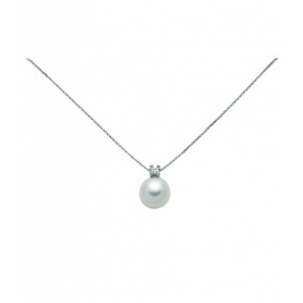 Miluna Pearl and Diamond Necklace - PCL5499