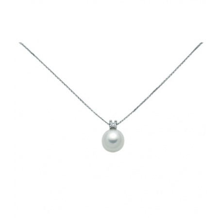 Collana Miluna Perla e Diamante - PCL5499