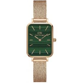 Daniel Wellington rectangular green women's watch