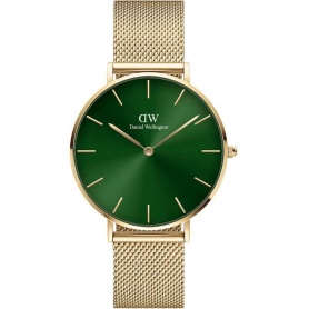 Daniel Wellington women's Petite Emerald 36mm gold watch