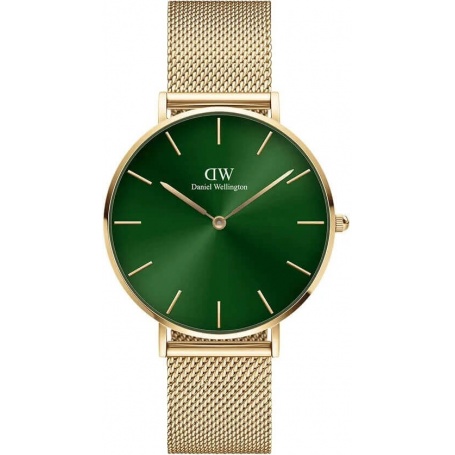 Daniel Wellington women's Petite Emerald 36mm gold watch