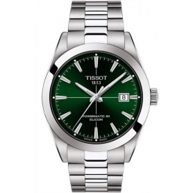 Green Tissot Gentleman watch Powermatic80 T1274071109101