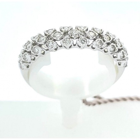 Salvini Cachemire ring, band with diamonds - 20085372