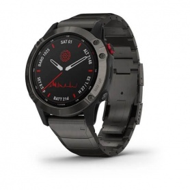 Garmin Fenix6 Pro Solar Edition Carbon Gray 010-02410-23 watch
